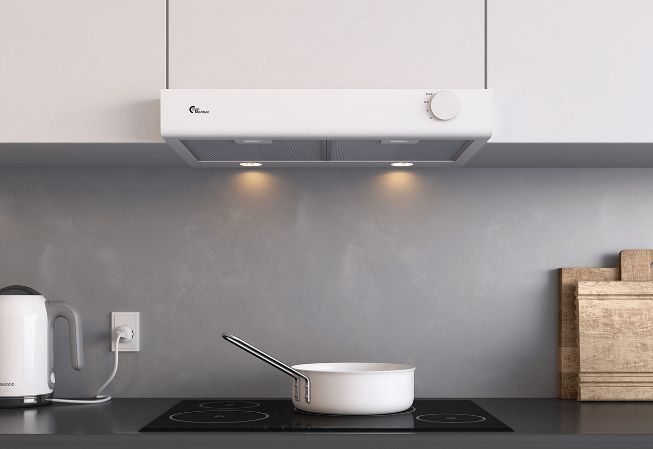 Manchester Smart 600 mm Hvid Med motor