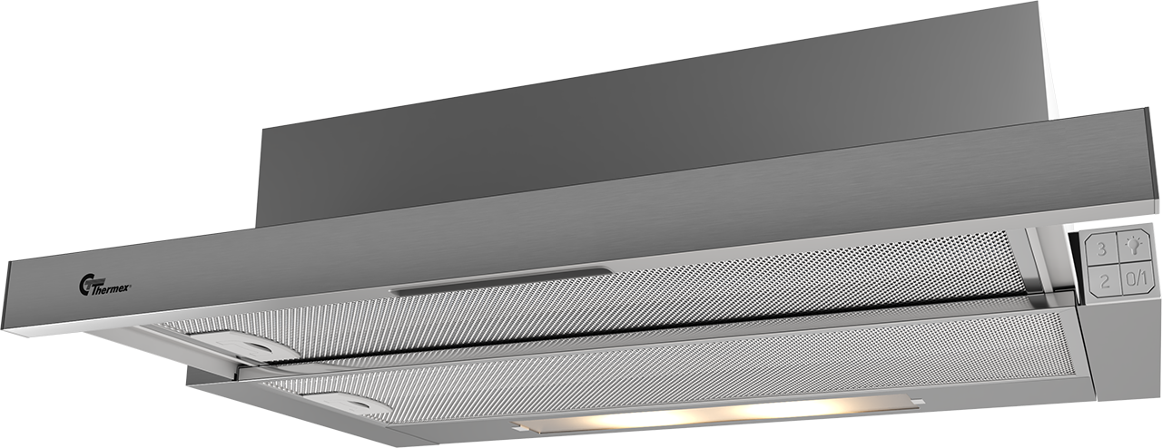 Colmar II 600 mm Grå/Rustfri Med motor Colmar II 600 mm Grå/Rustfri Med motor