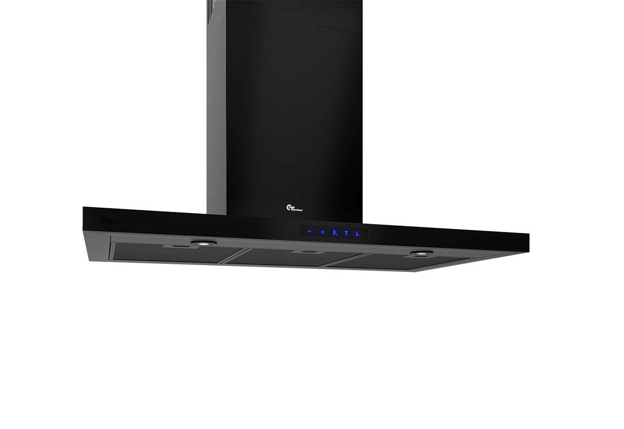 Harwich II væg 900 mm Sort uden motor