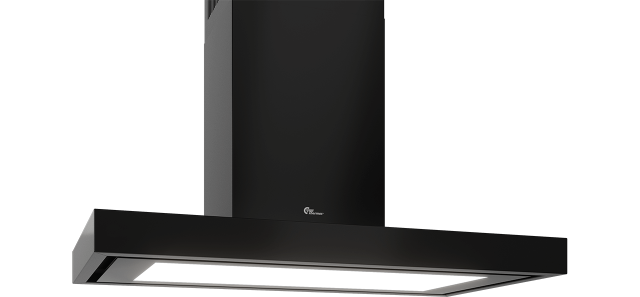 Harwich Lux - 90 cm, Væg, sort u/motor Harwich Lux - 90 cm, Væg, sort u/motor