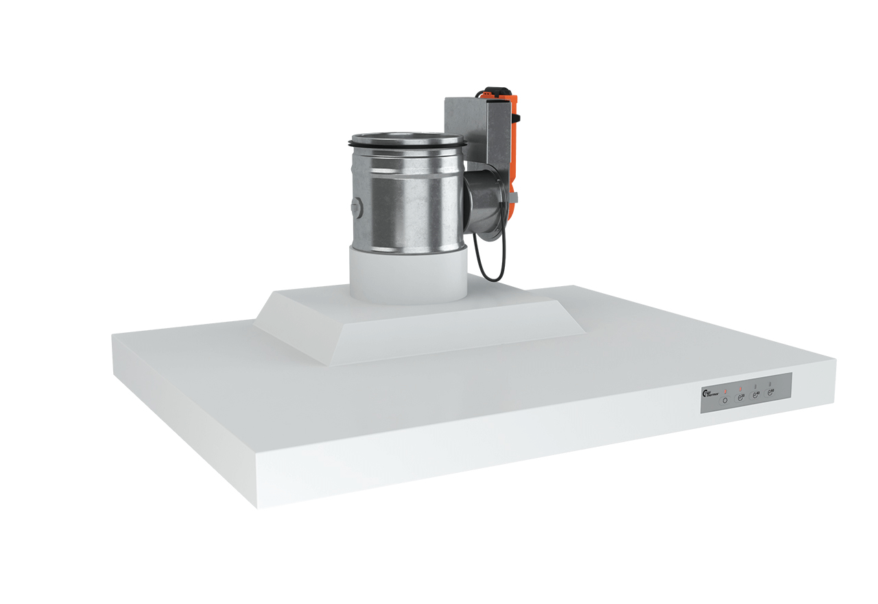 Airslim, 600 mm, Hvid, Centralventilation