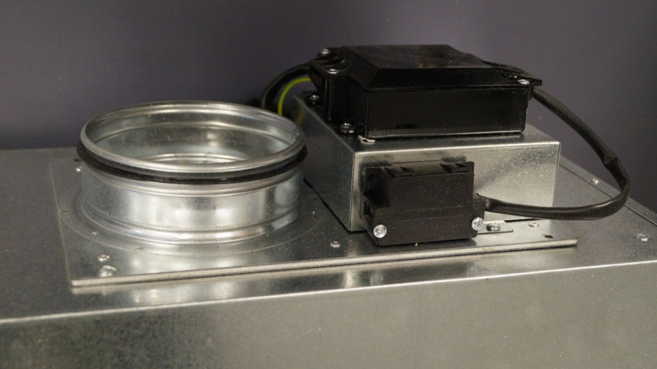 Gemini IV til decentral ventilation, 600 mm, hvid