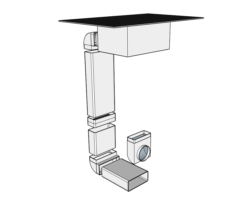 Nordic 9010 kit Downdraft standard Nordic 9010 kit Downdraft standard