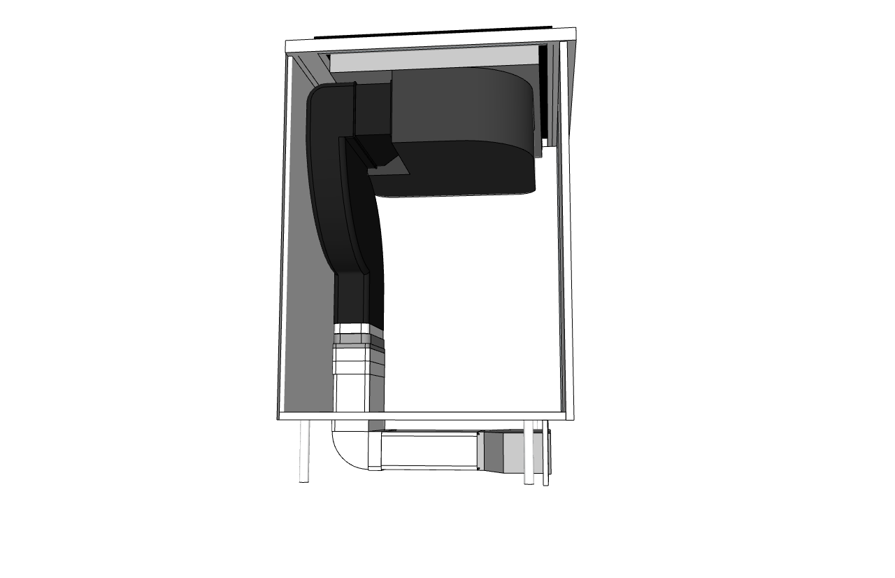 Kit for recirkulation for Trend Downdraft Kit for recirkulation for Trend Downdraft