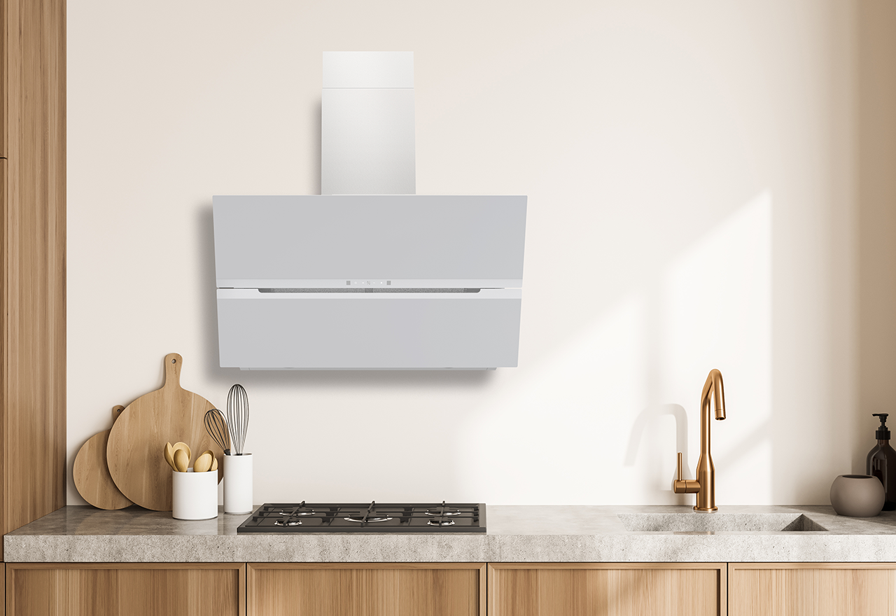 Vertical Automatic - hvid - gesture control Vertical Automatic - hvid - gesture control