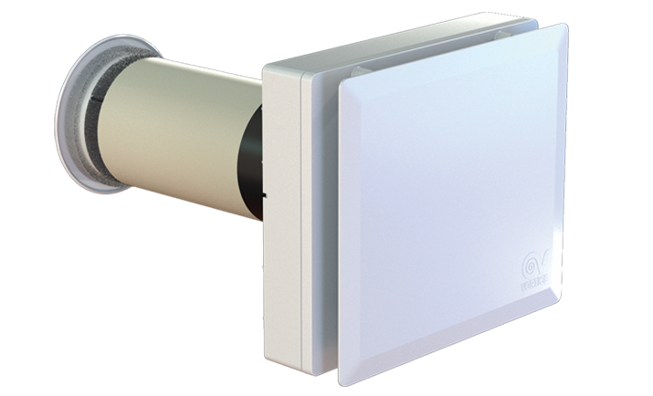 HRW Ø100 Multicom med fjernbetjening - Varmegenvinding