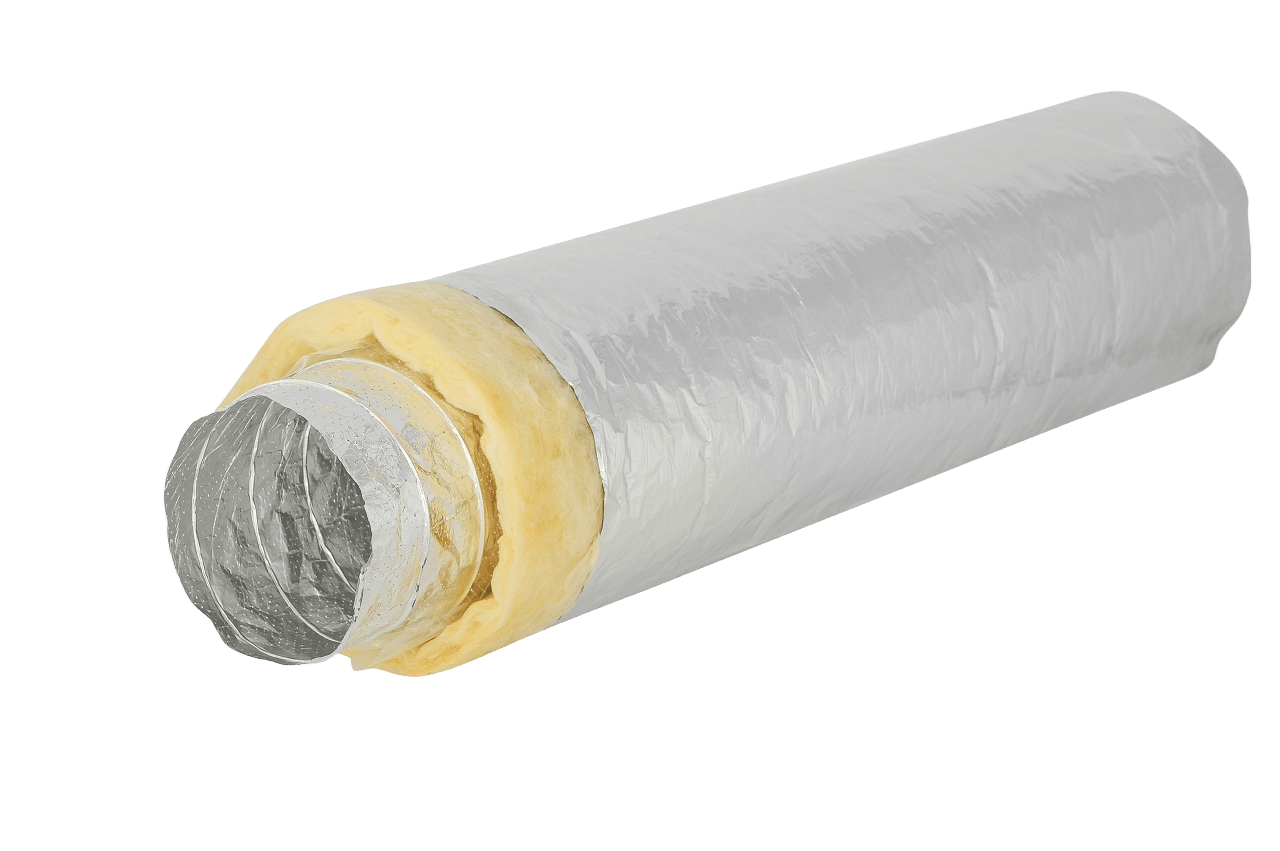 Lydisoleret flexslange ø162 mm x 2 m Lydisoleret flexslange ø162 mm x 2 m