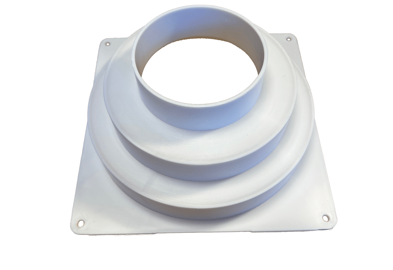Universalflange for tele 100-125-160 mm Universalflange for tele 100-125-160 mm