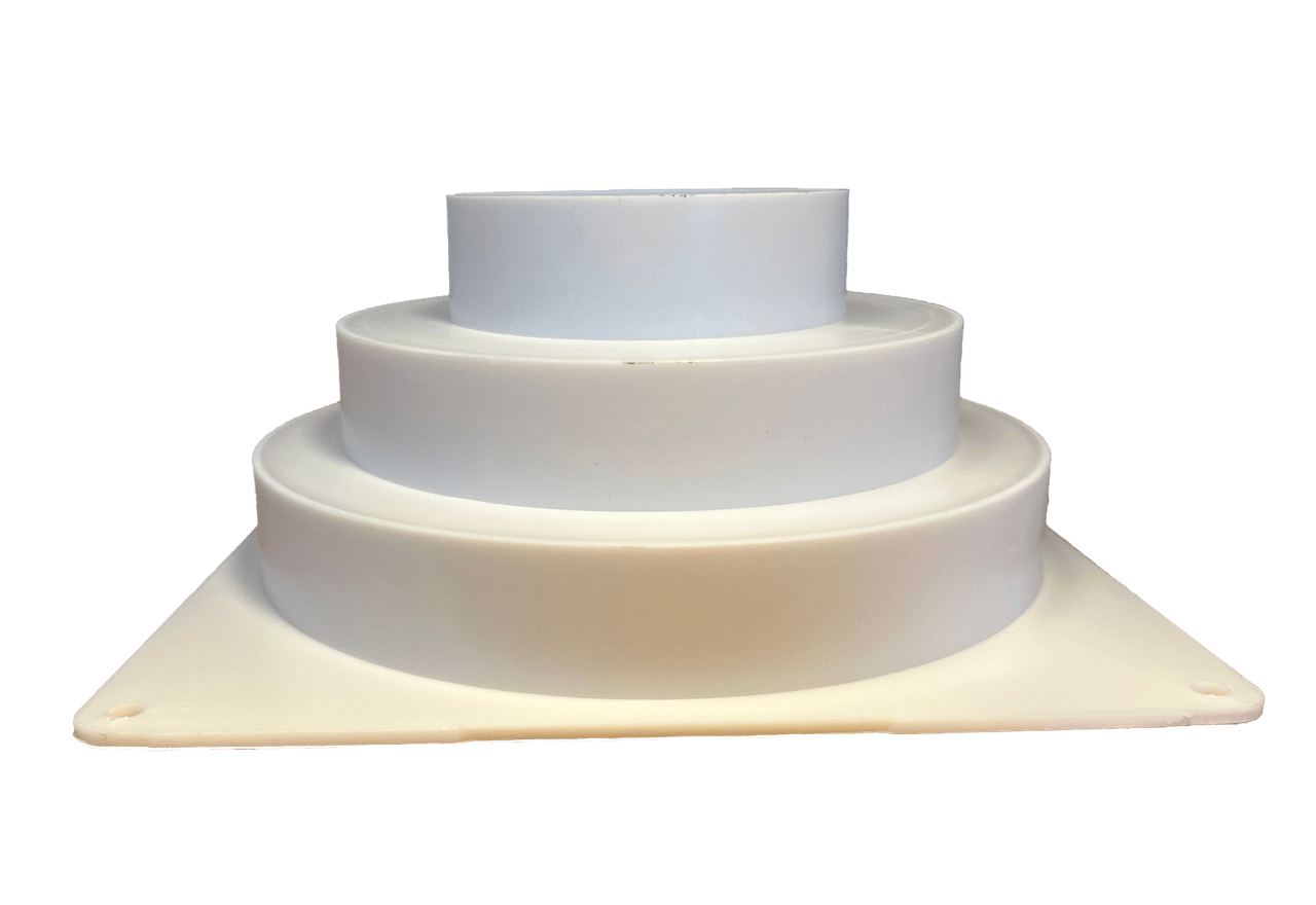 Universalflange for tele 100-125-160 mm Universalflange for tele 100-125-160 mm