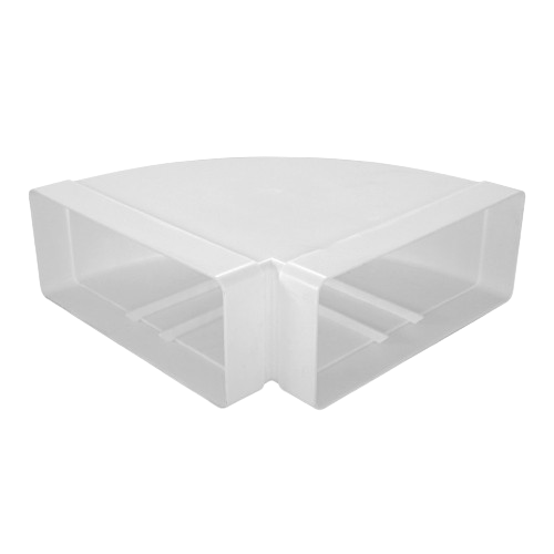 Horisontal bøjning 90° 220x90 mm Horisontal bøjning 90° 220x90 mm