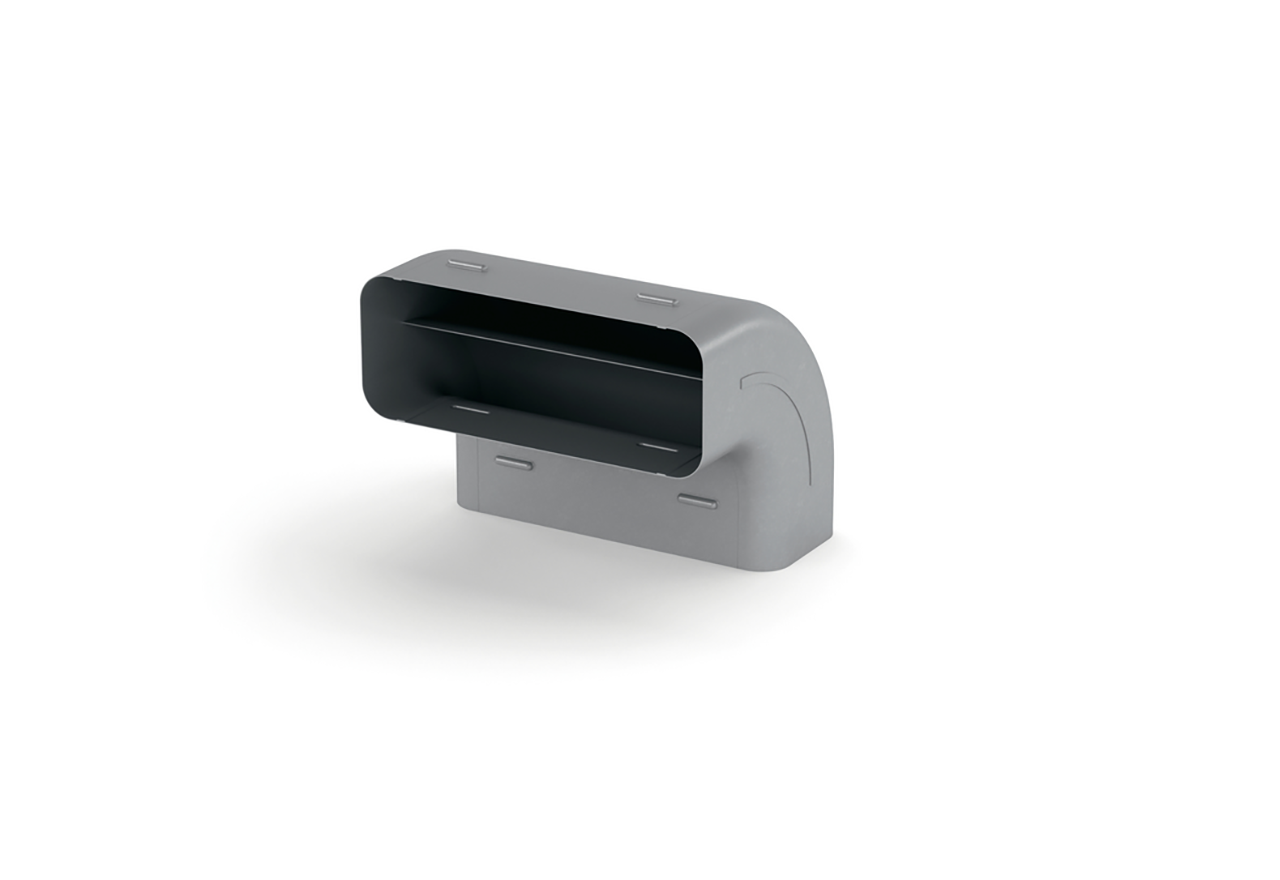 Vertikal 90 gr bøjning 216x83 mm (metal) Vertikal 90 gr bøjning 216x83 mm (metal)