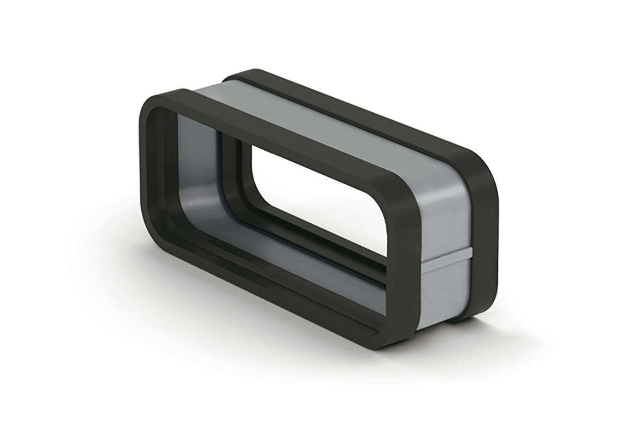 Samlemuffe for bøjninger 216x83 mm(metal)