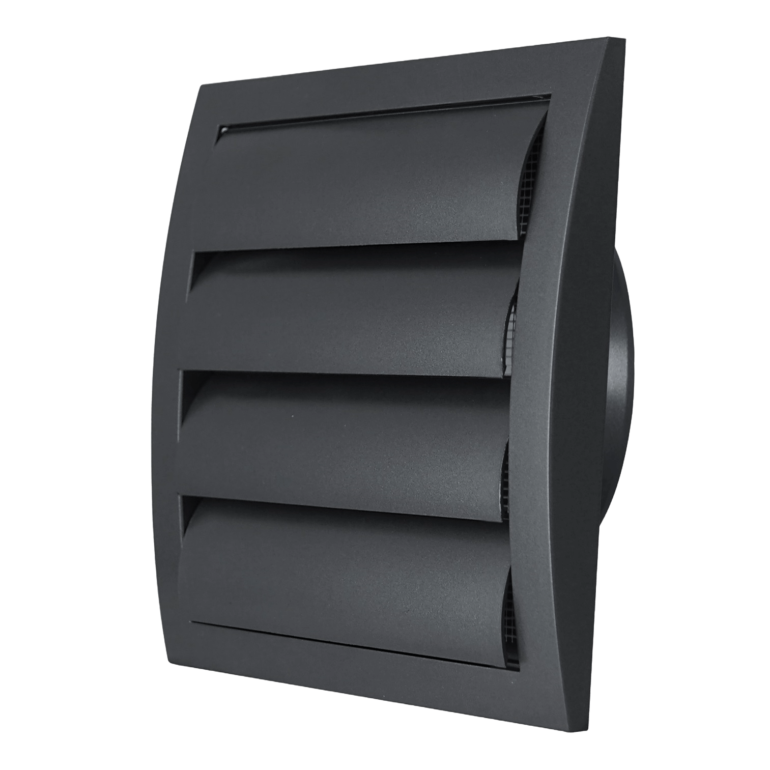 Klapventil 19x19 cm - Ø150 - Antracit Klapventil 19x19 cm - Ø150 - Antracit
