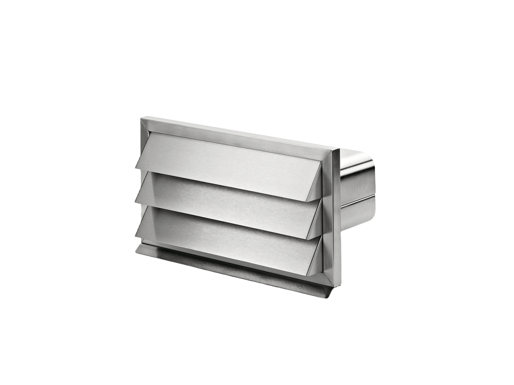 Udvendig rist RF 290x160 mm for 222x89 mm fladkanal Udvendig rist RF 290x160 mm for 222x89 mm fladkanal