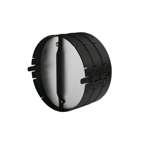 Klaprefrit spjæld - Thermo Spjæld Ø125 mm