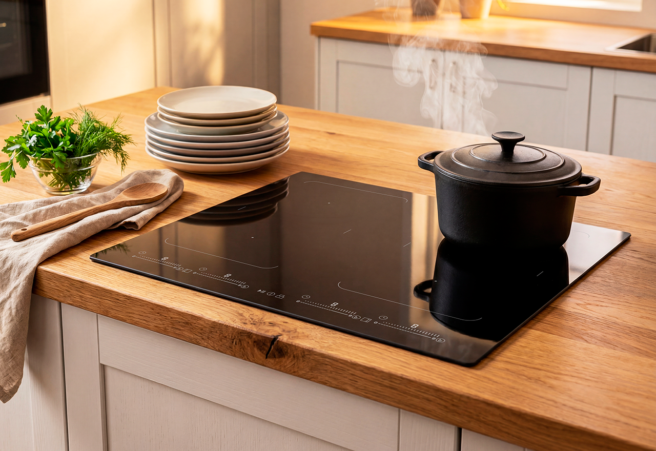 Nordic 6760 induktionskogeplade, 60 cm